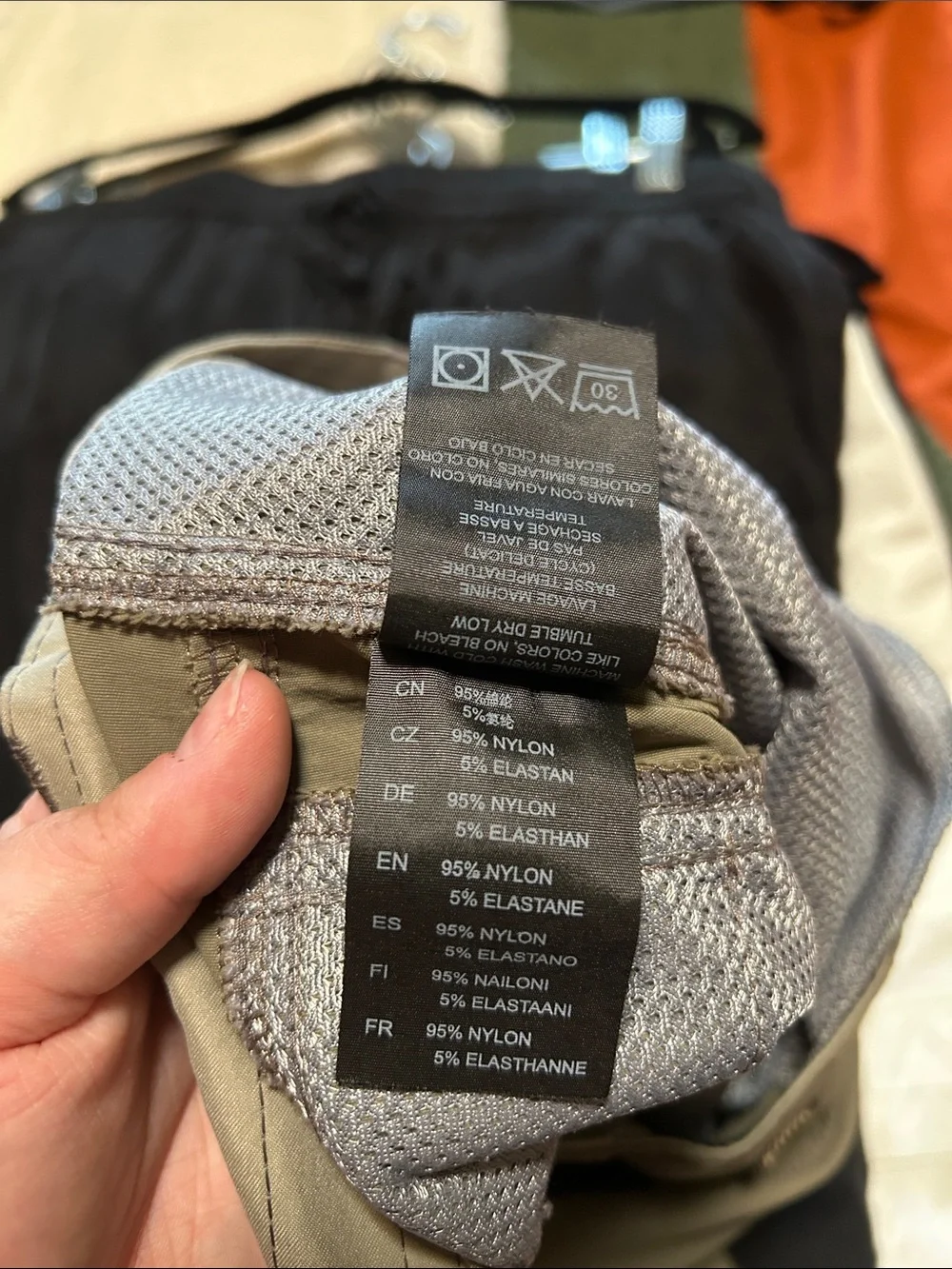 Kuhl Renegade Men’s Outdoor Pants 36x32 Olive Gray Stretch Hiking Travel